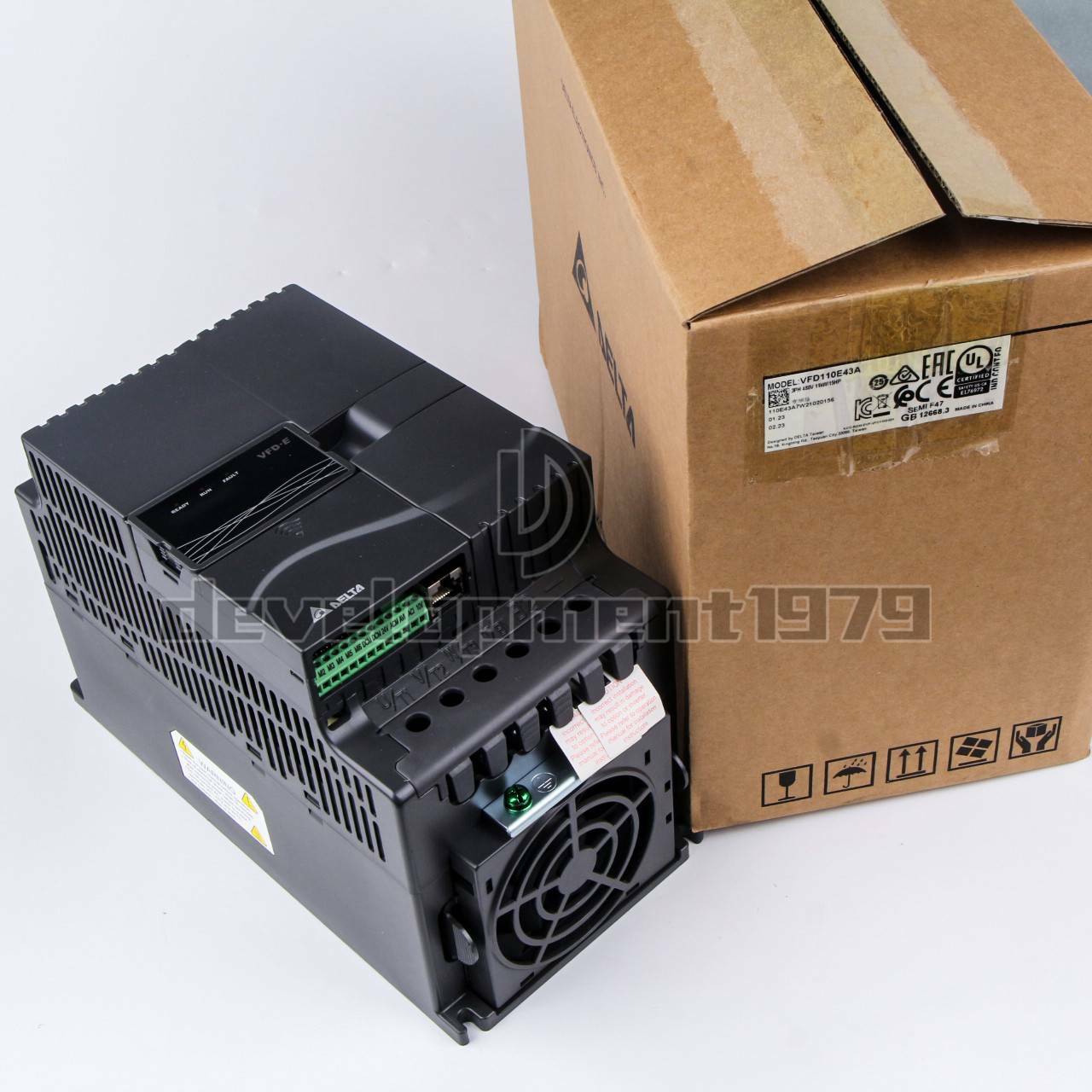 1PC NEW DELTA VFD VFD110E43A Inverter 11kw 15HP 3PHASE 380V 600Hz