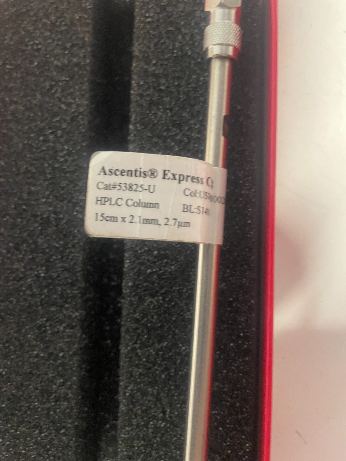 New – Supelco 53825-U Ascentis Express C18 15cm x 2.1mm 2.7um HPLC Guard Column