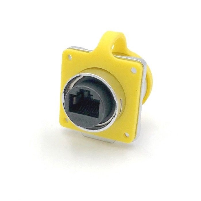 CNLINKO Ethernet Circular Connector RJ45 Plug & Socket Outdoor Waterproof IP67