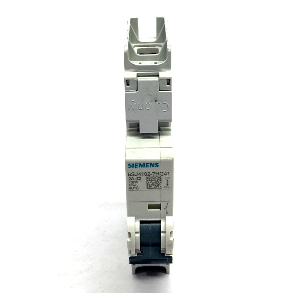 Siemens 5SJ4102-7HG41 Miniature Circuit Breaker 240V 14kA, 1-Pole, C-Trip, 2A