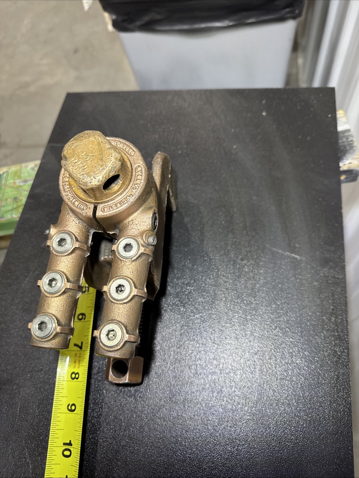Roto Ground Clamp, Tweco Male Plug, C-Clamp Esab Welding Tweco