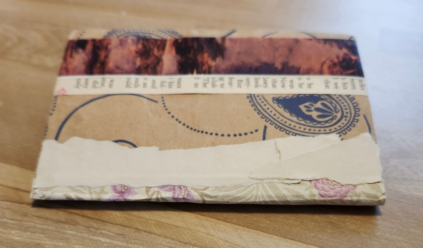 Handmade Junk Journal 56 pages Pocket Notes