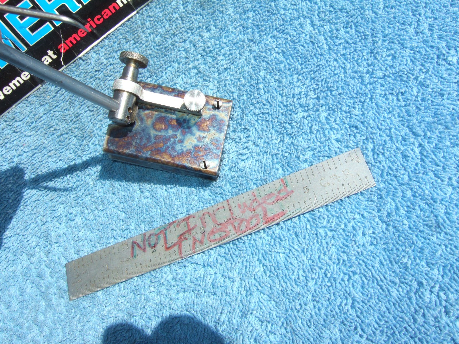 LUFKIN 521 SURFACE GAGE id3 OLD VINTAGE PRECISION INSPECTION TOOL GRINDER MILL