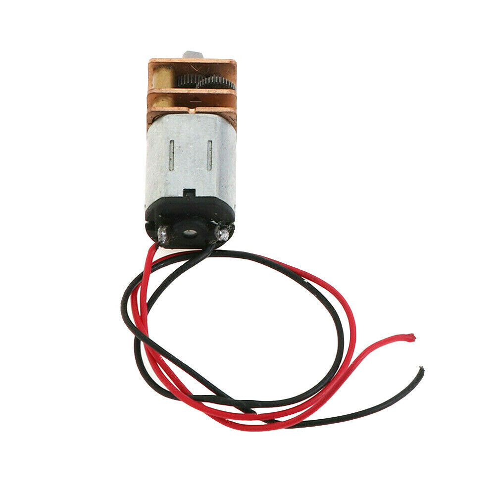 5Pcs Micro Mini N20 Gear Motor DC Slow Speed Full Metal Gearbox Reducer Toy E
