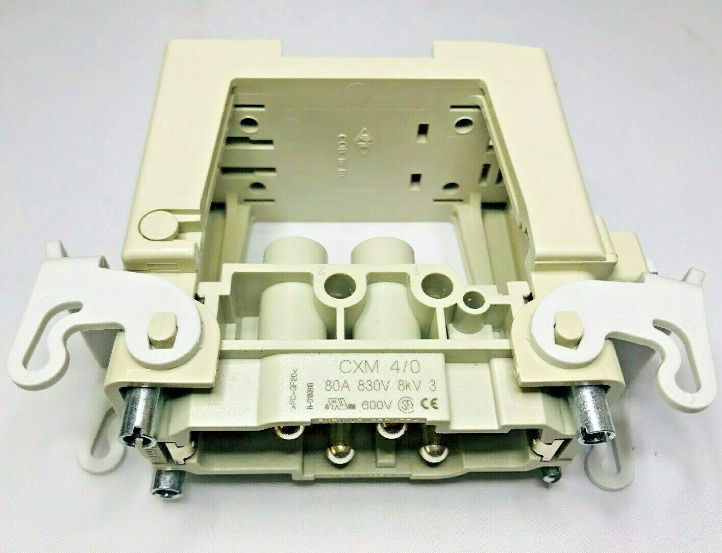 ILME Connector Insert 4 Pin CXM 4/0 80A 830V Mount COB 16 BC