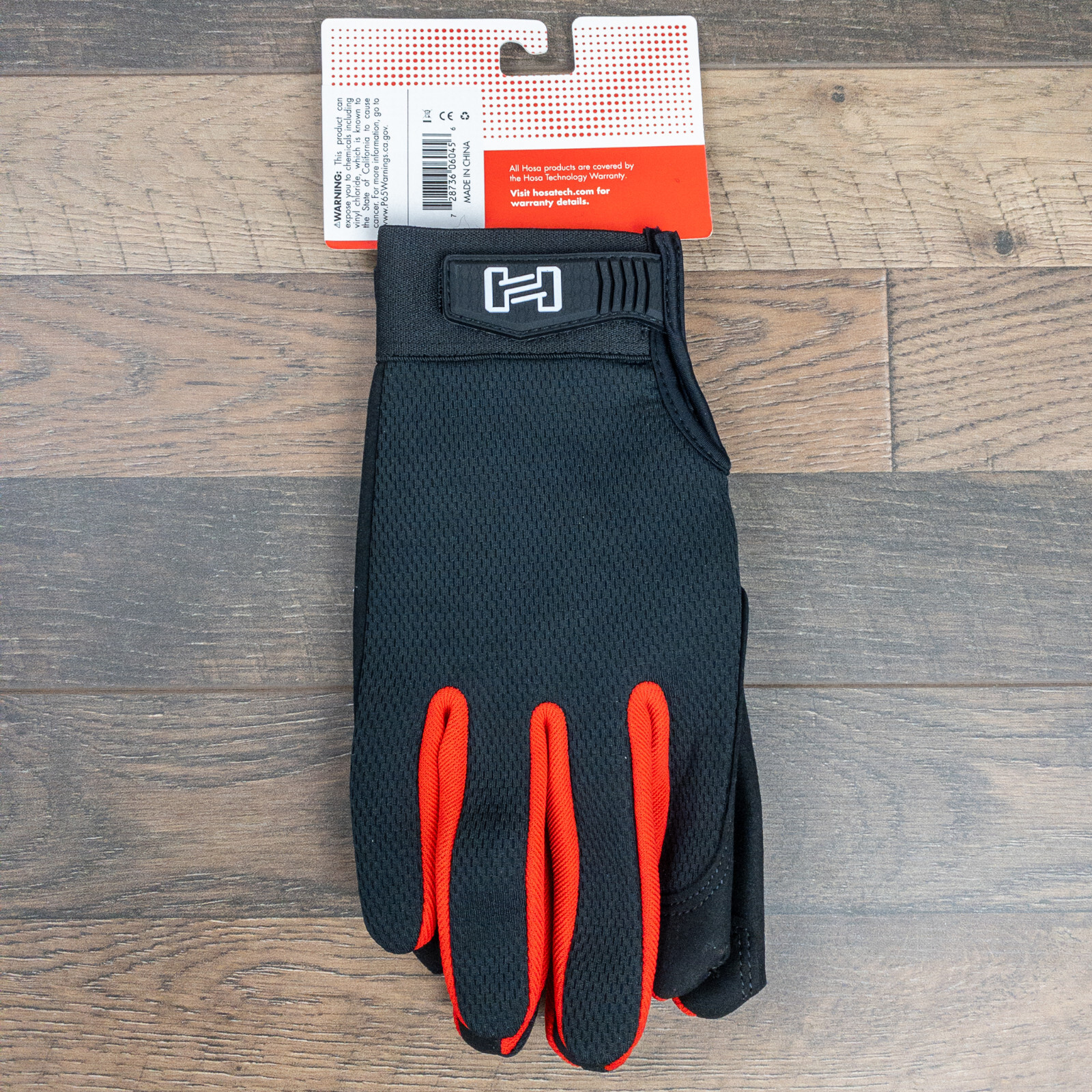 A/V Work Gloves Hosa HGG-100 w/Touch screen synthetic leather tips Choose Size