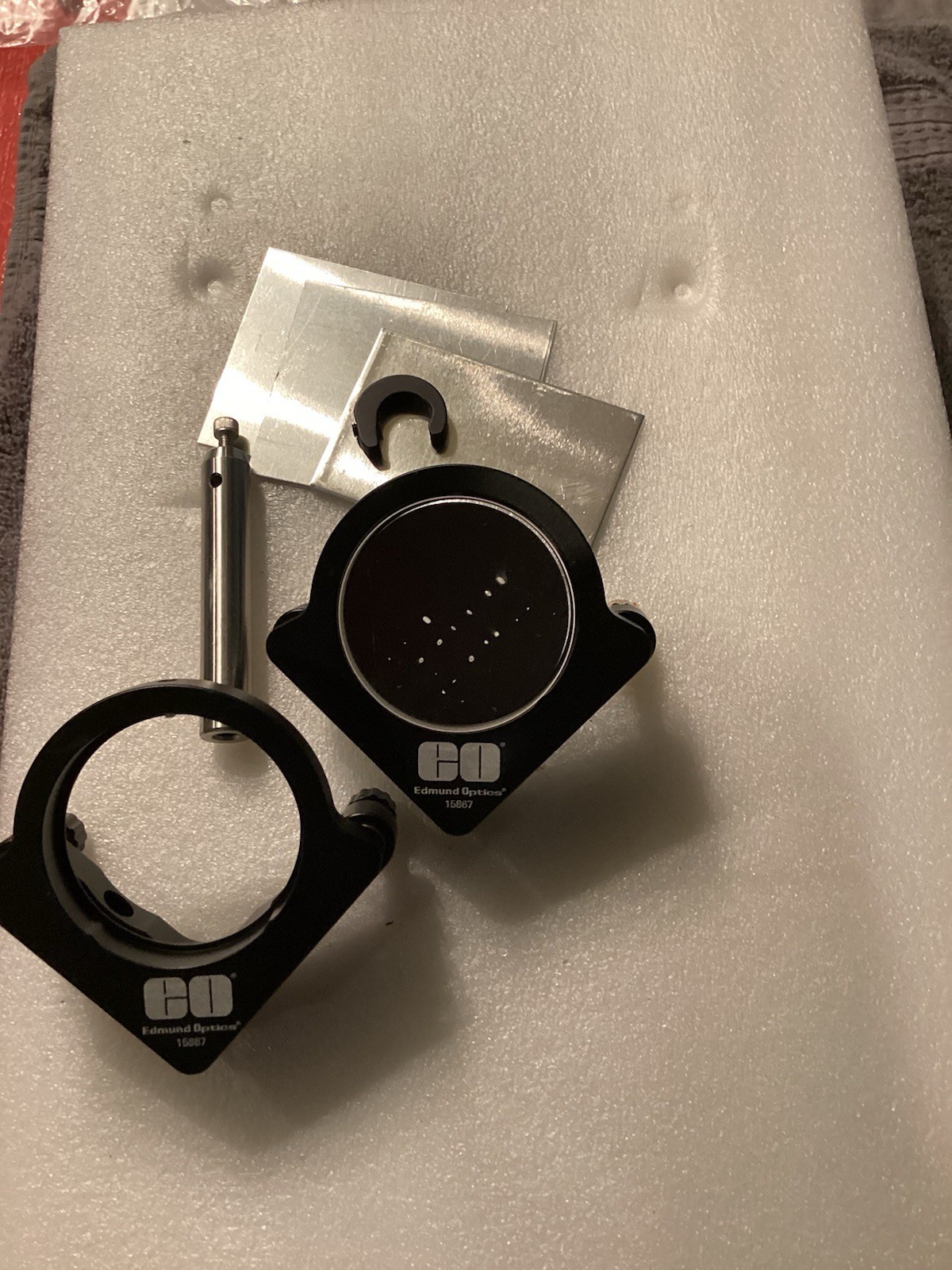 Edmund Optics 15867 50.0/50.8mm Optic Dia., E-Series Kinematic Mount