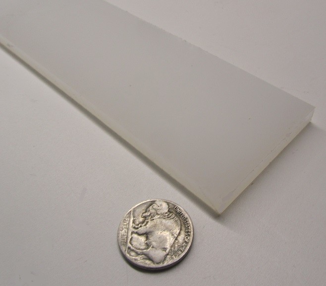 Polypropylene Bar 1/4″ (.250″) Thick x 2.00″ Wide x 48″ Long, 4 pcs, 16 feet