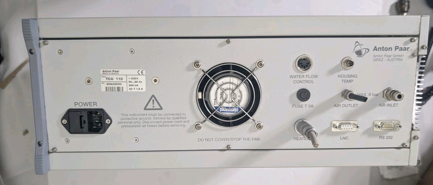 Anton Paar TCU 110 Temperature Control Unit TESTED WORKING CHC Plus Chamber