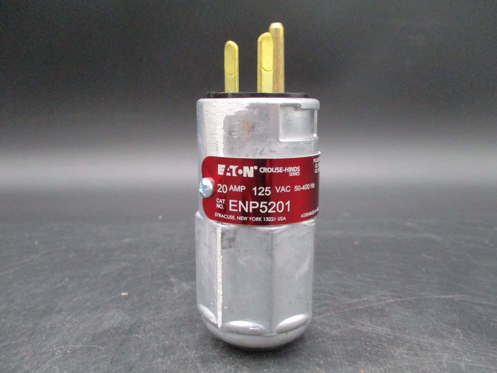 (QTY 1) CROUSE HINDS ENP5201 20A EXPLOSION PROOF PLUG *SAME DAY SHIPPING*