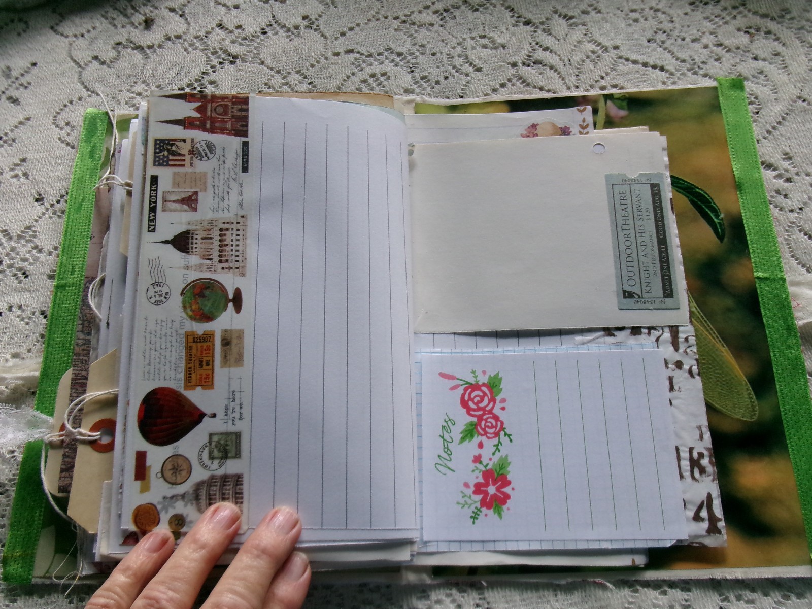 JUNK JOURNAL SIZE 7″ X 10″ APPROX. 120 PAGES