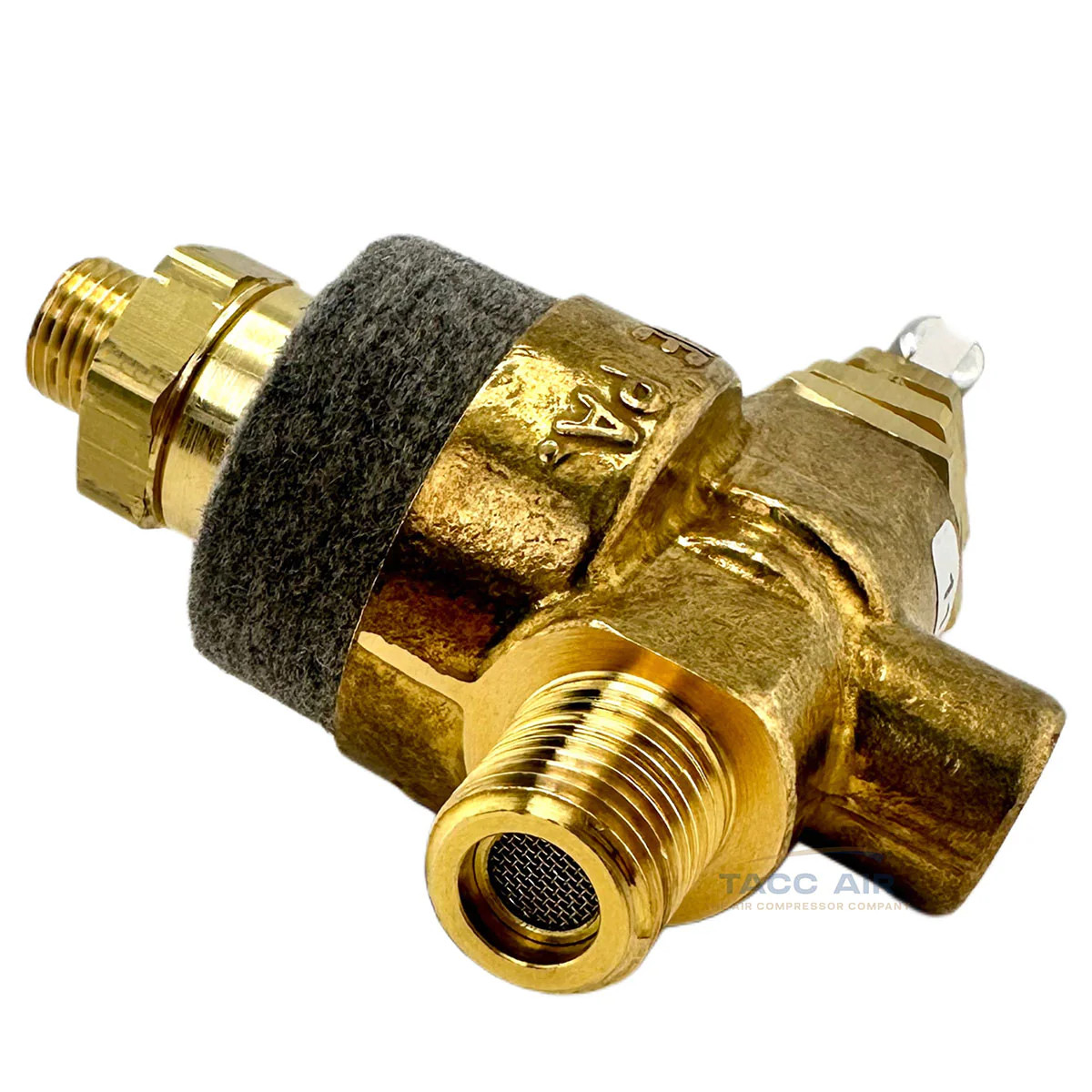 Air Compressor Pilot Unloader Valve W/ Muffler Vent Rolair 131B 110-135 PSI