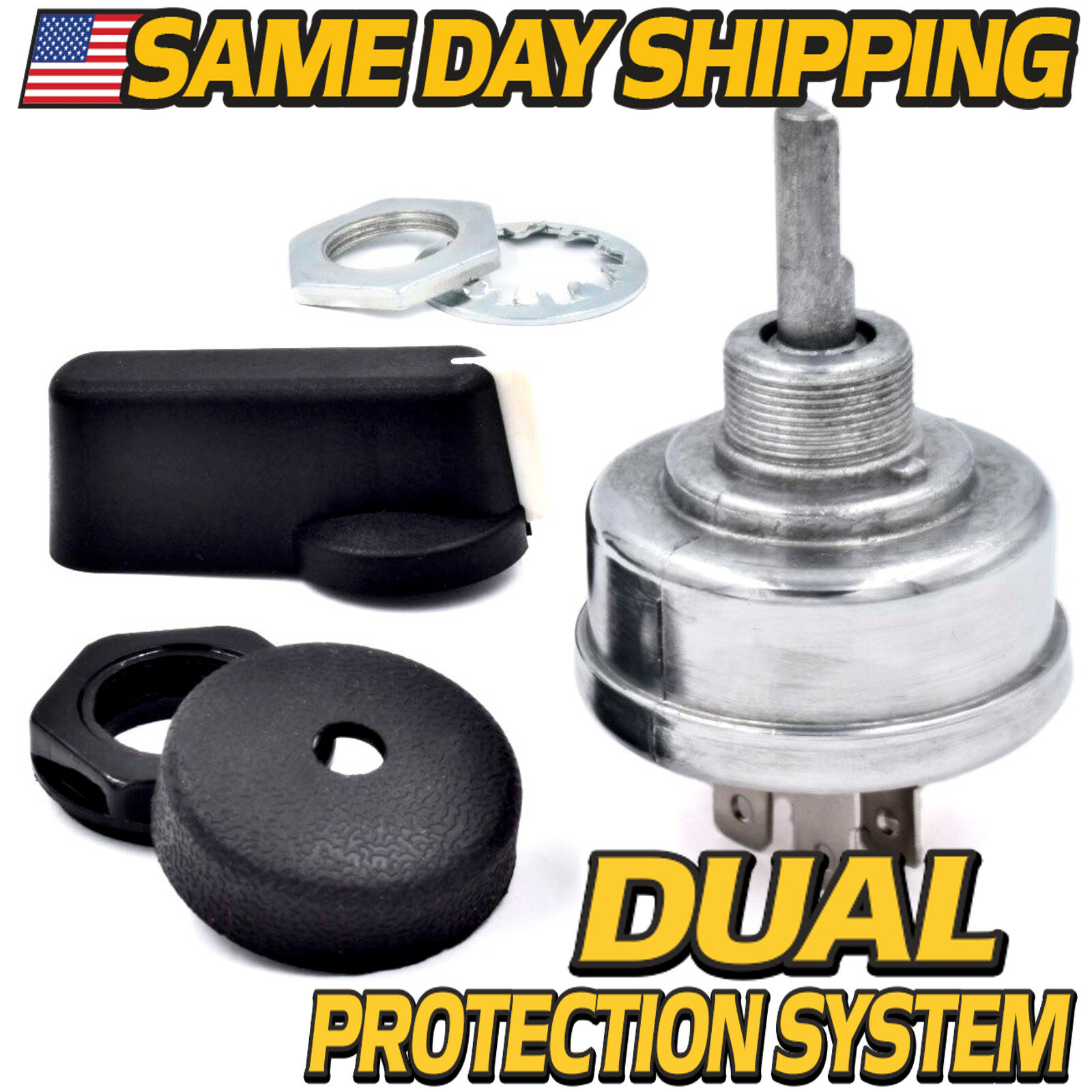 Starter Ignition Switch fits Miller Trailblazer 275 DC 302 350 Kohler w/Knob