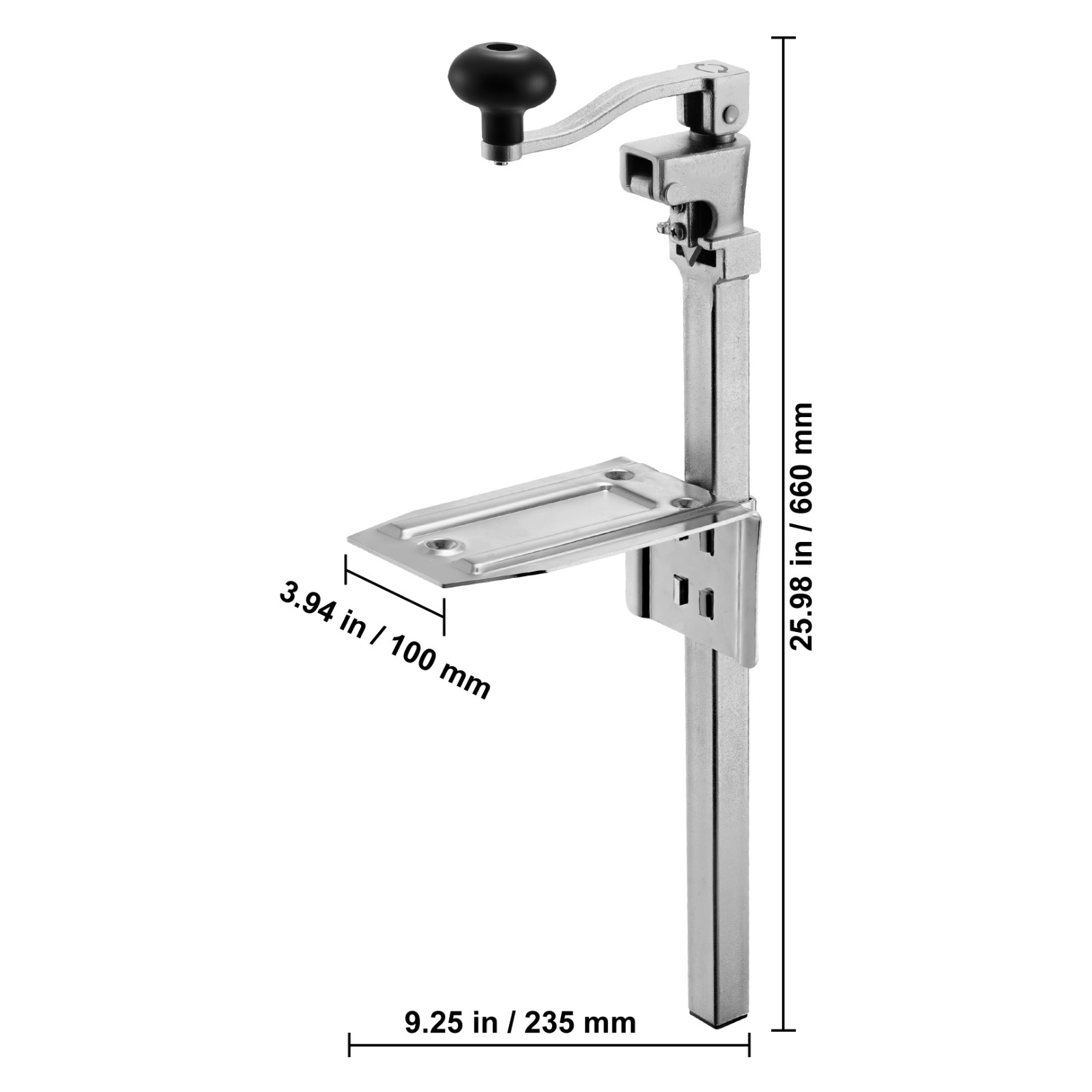 Uimoso Commercial Heavy Duty Manual Can Opener for Restaurants, 11.8 in