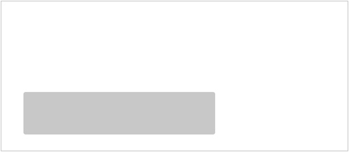 500 Single Window Envelope | Item #CE07