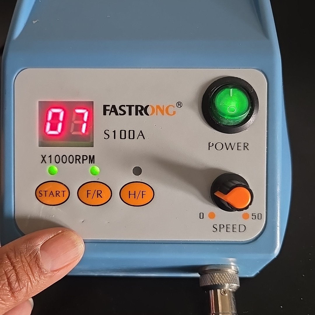 Fastrong S100A Dental Brushless Micromotor No Foot Pedal X1000RPM
