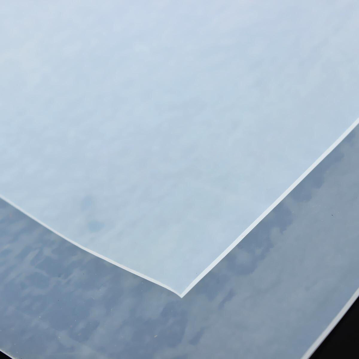 Intbuying New 20″x20″ 1mm Thicknes Silicone Rubber Sheet Translucent