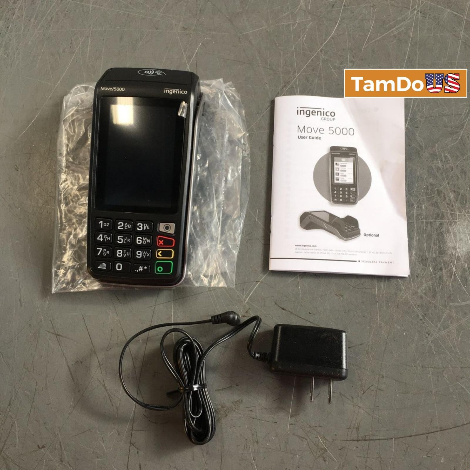 Ingenico Move 5000 Pos Payment Credit Card Terminal With Battery *Please READ*