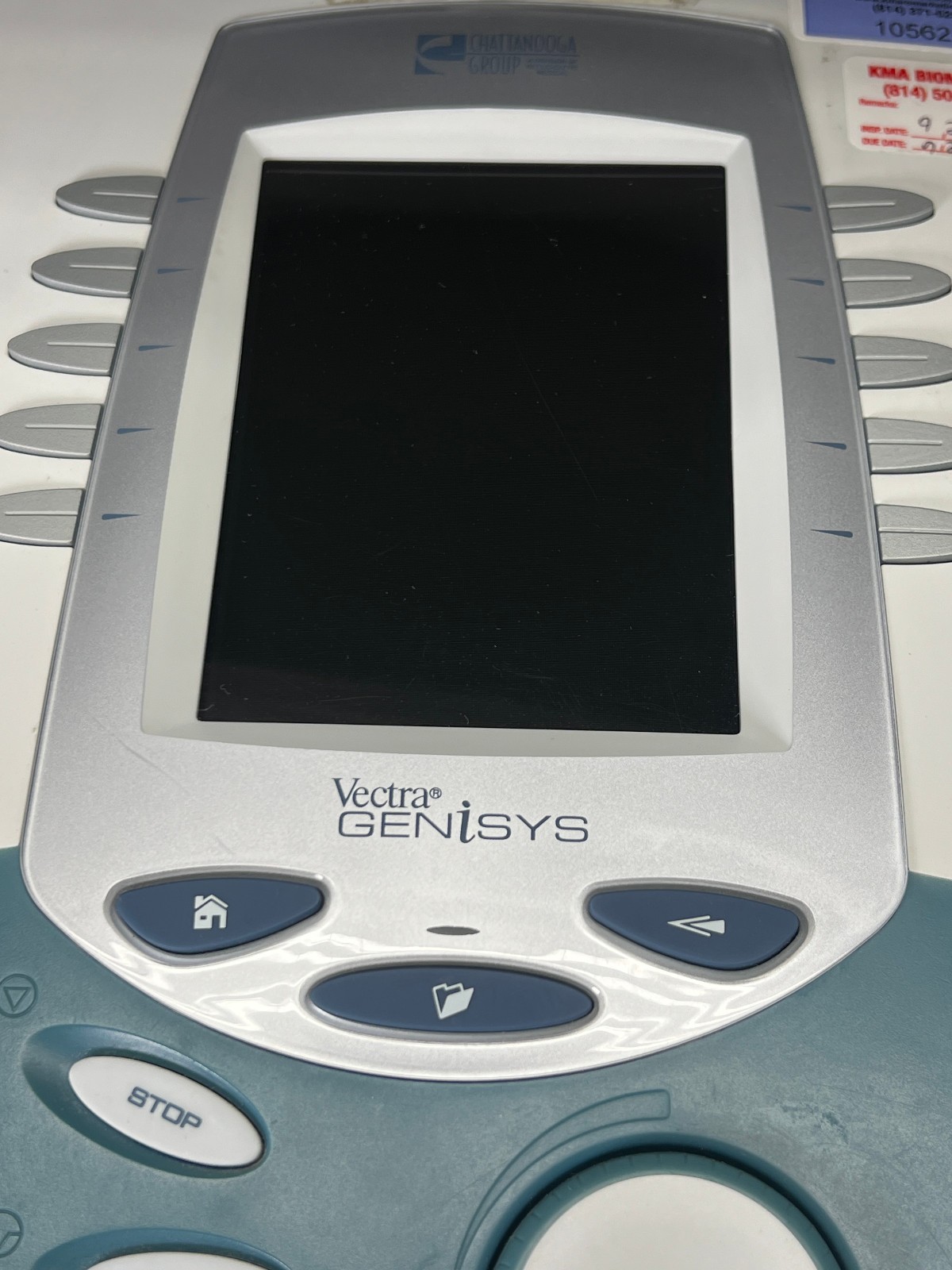 Chattanooga 2761 Vectra Genisys 2-Channel Ultrasound w/ Probe / extras