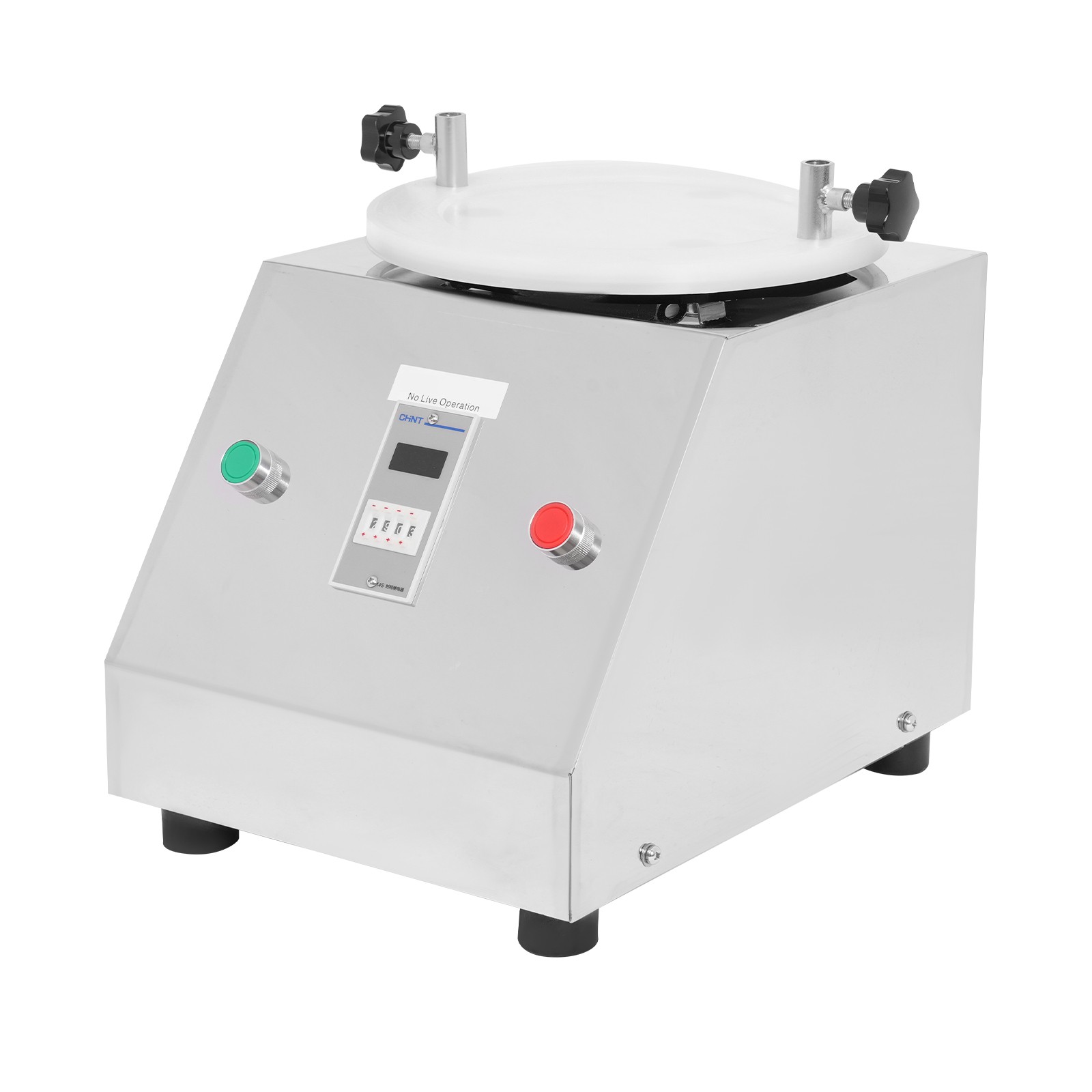 Electric Vibrating Sieve Shaker Sifter Machine w/ 200 Mesh Fit 75/100/200mm 110V