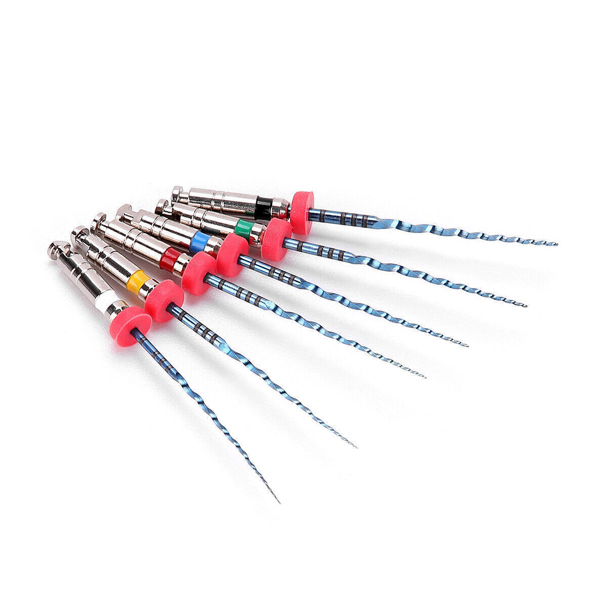 21/25mm .06 .04 Taper Asst Blue Rotary Files Dental Endo Root Canal File Blue