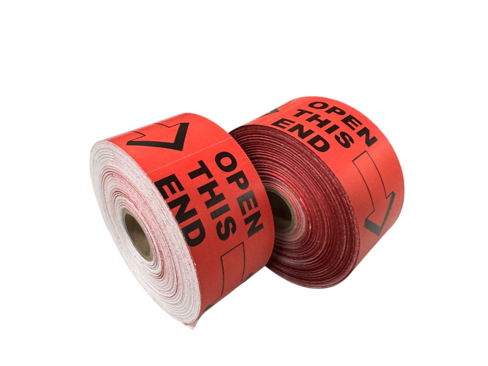 Shipping Labels- 2×4 Open This End (Side Arrow) 500 labels per roll, 1-12 Rolls