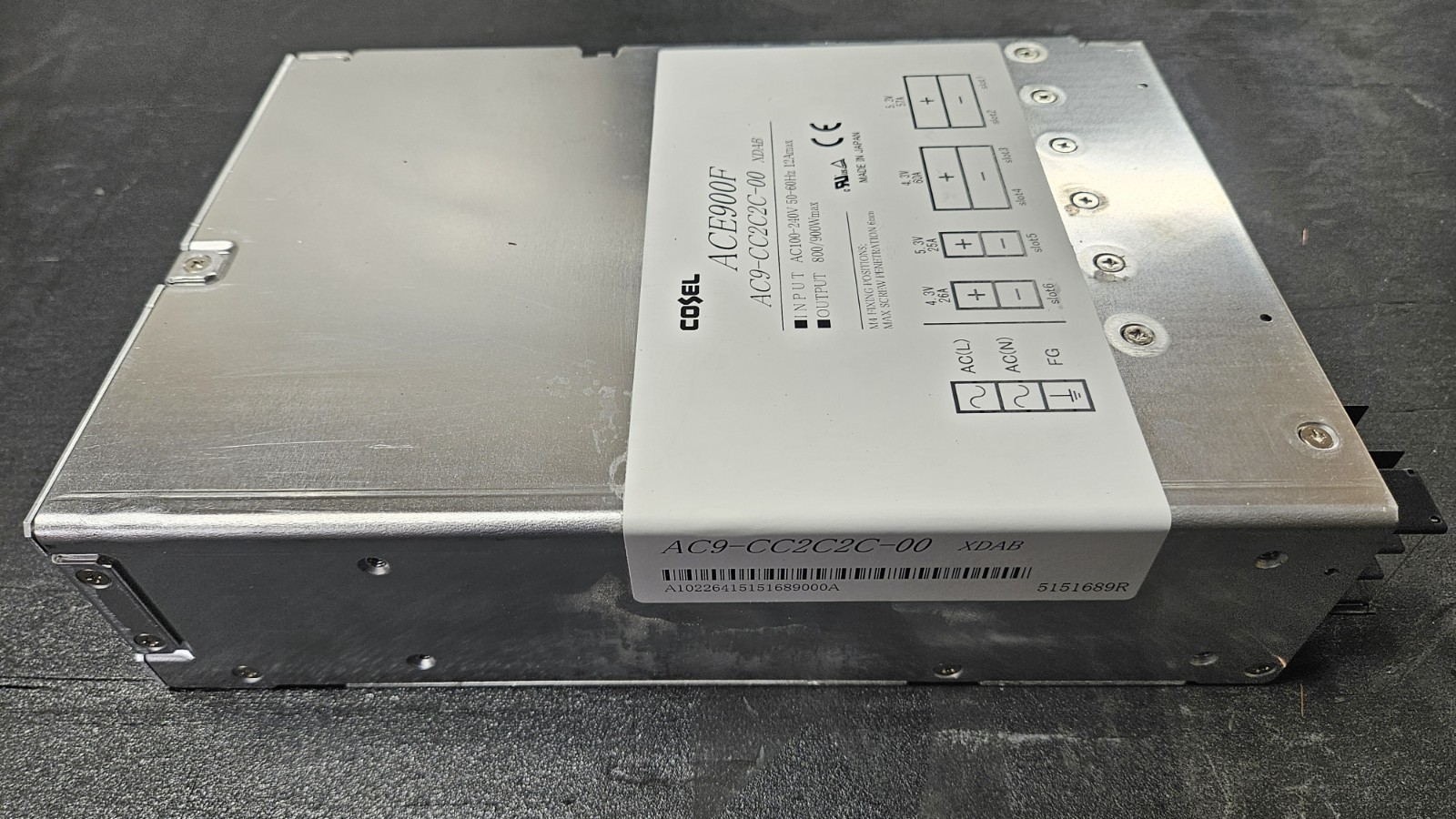 Cosel ACE900F 900W AC-DC Switching Power Supply 100-240V Industrial PSU