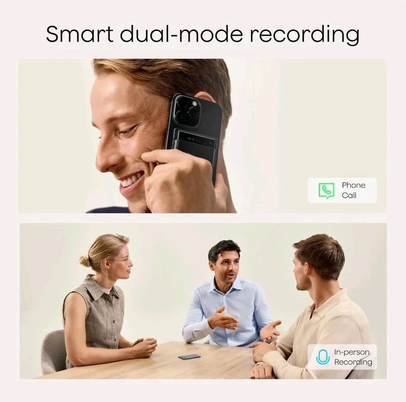 Plaud Note Pro AI Voice Recorder Note Taker PN0300 64GB Black New Sealed