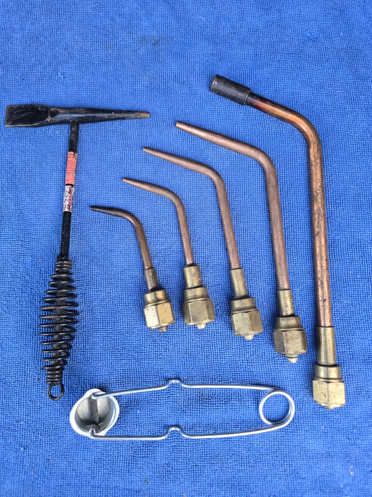 Victor Brazing Tips Lot With Rosebud Attachment And Striker