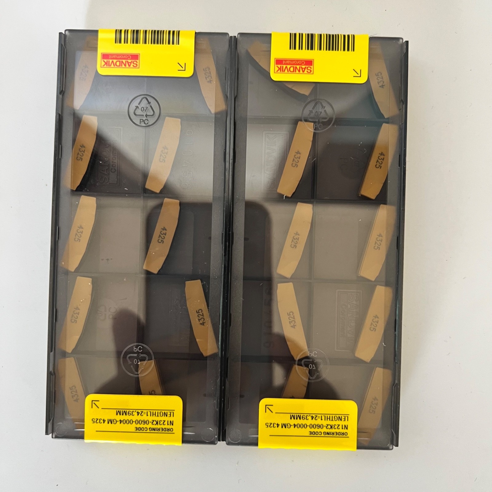 N123K2-0600-0004-GM 4325/ Sandvik / 10 PCS