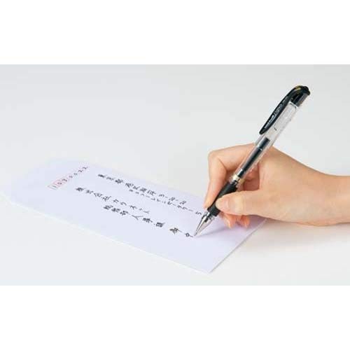 Mitsubishi Uni-ball Signo Broad Tip UM-153 1.0mm Black 10 Pieces