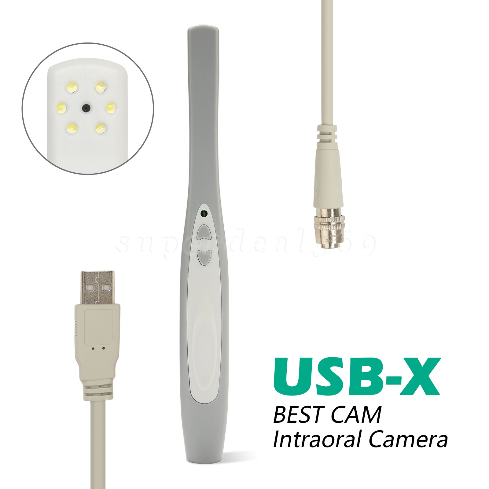 NSK Style Dental Slow Low Speed Contra Angle Handpiece Push Button E-type CE