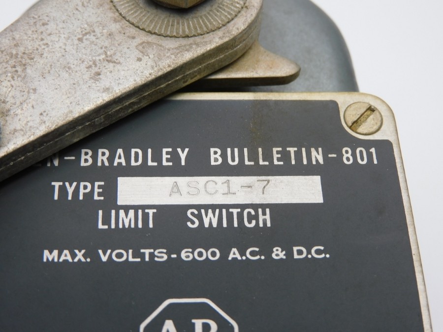 ALLEN BRADLEY 801ASC1-7 600VAC/DC NSNP