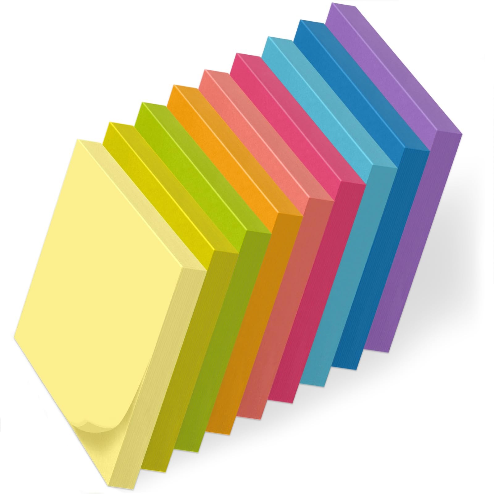 Post It Notes Pop-up, Sticky Notes, 3×3 Inches, 9 Pads, Bright Colors Self-st