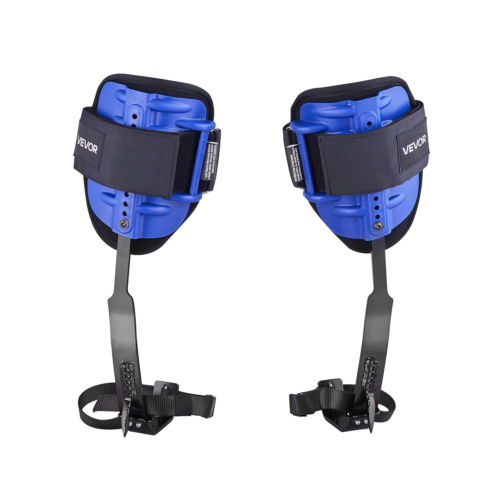VEVOR Tree Climbing Spikes Set Adjustable Height Climbing Spurs Gear Rope Belt