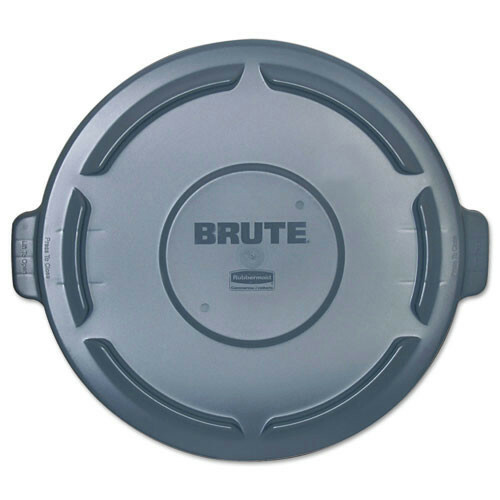 Rubbermaid Commercial 264560GY 24.5 in. BRUTE Self-Draining Lids – Gray New