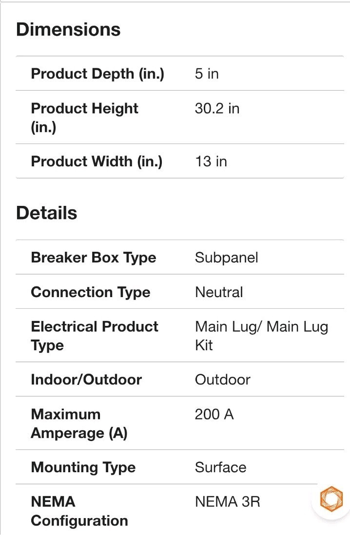 200 Amp 20-Space 40-Circuit Main Lug Outdoor Plug-On Neutral Load Center