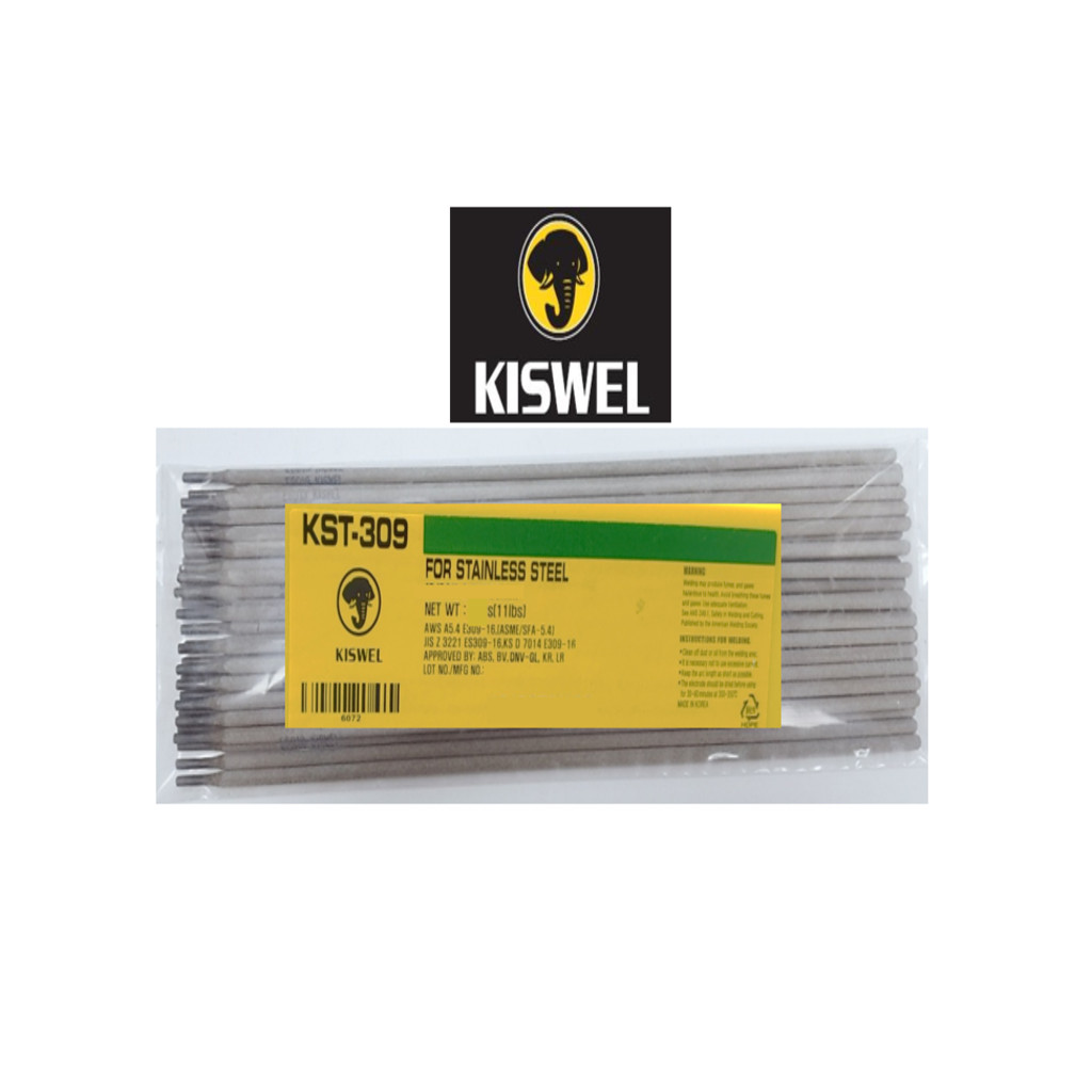 KISWEL KST-309 E309-16 SUS Stainless Arc Welding Rod 2.6mm 2.2lb 1kg 49pcs
