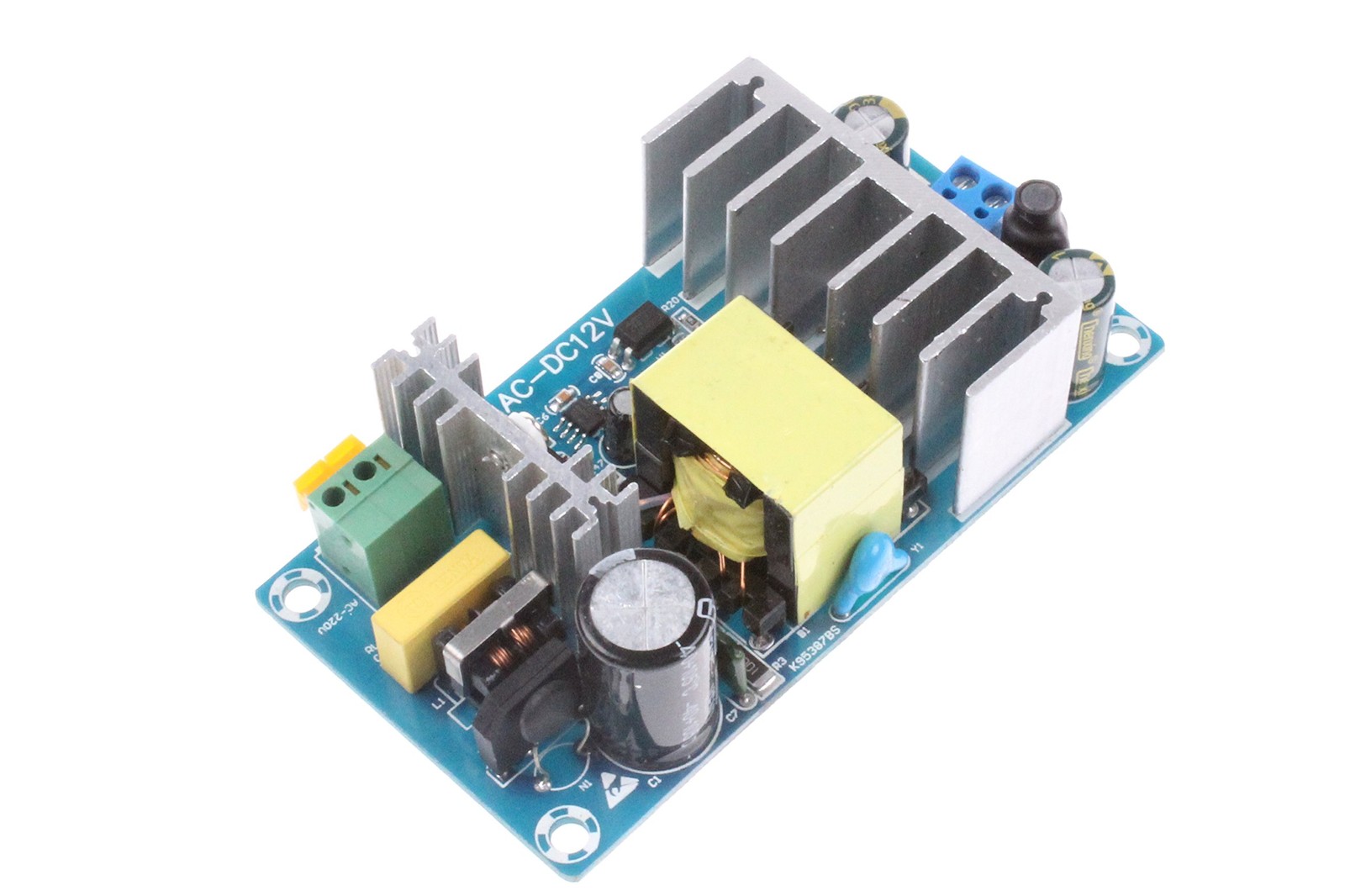 NOYITO AC to DC 12V 8A Isolated Power Supply Module 120V 8A, Blue