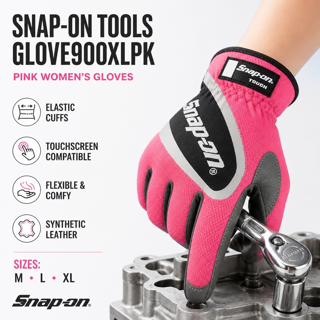 Snap On Tools Women Gloves TrekDry Washable Large Camouflage soft feel NEW!!!!!!