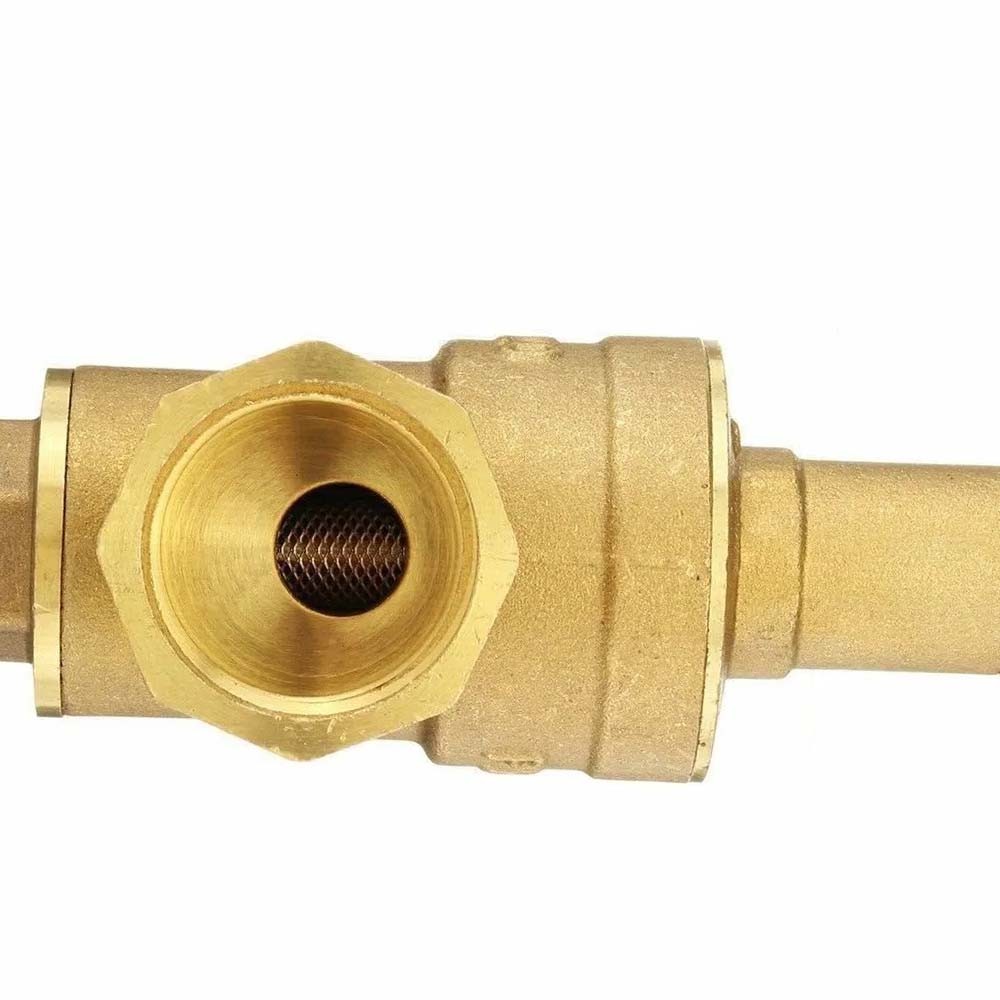 DN20 Water Pressure Regulator NPT 3/4″ inch Adjustable Brass Reducer w/ Gauge