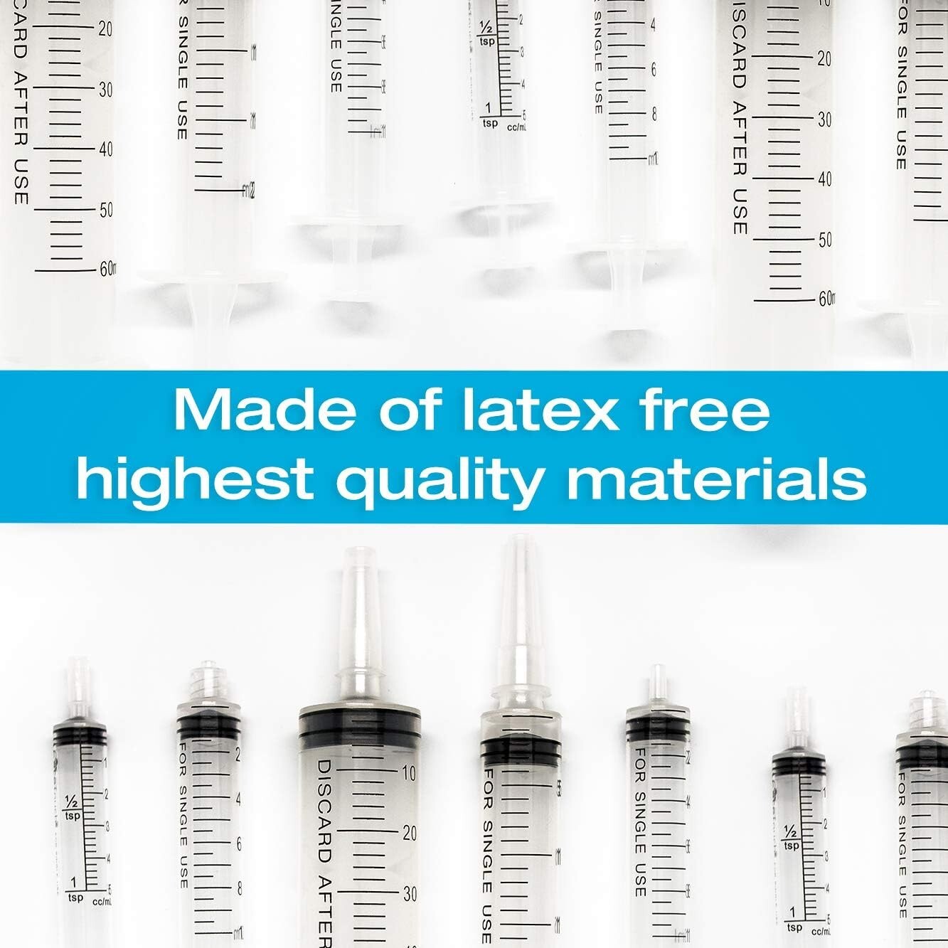 Latex-Free 30ml Medicine Syringes – Accurate, Leak-Free Dosing – 100 Count
