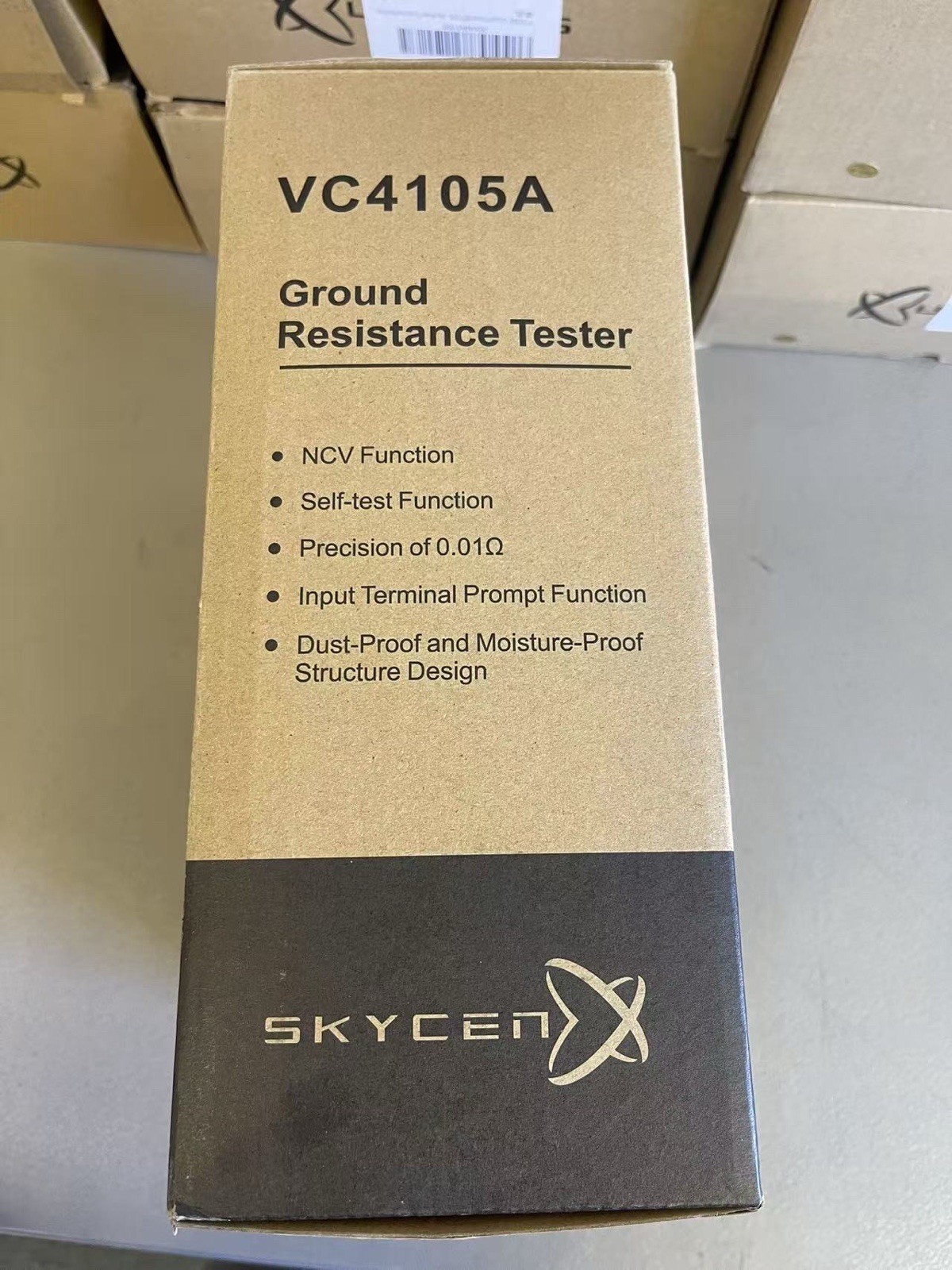 VC4105A Ground Resistance Tester 0.01-2000Ω 750V NCV Hold