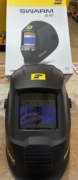 ESAB SWARM A10 Auto-Darkening Welding Helmet 0700102042 SHADE 11 Mig Tig Stick