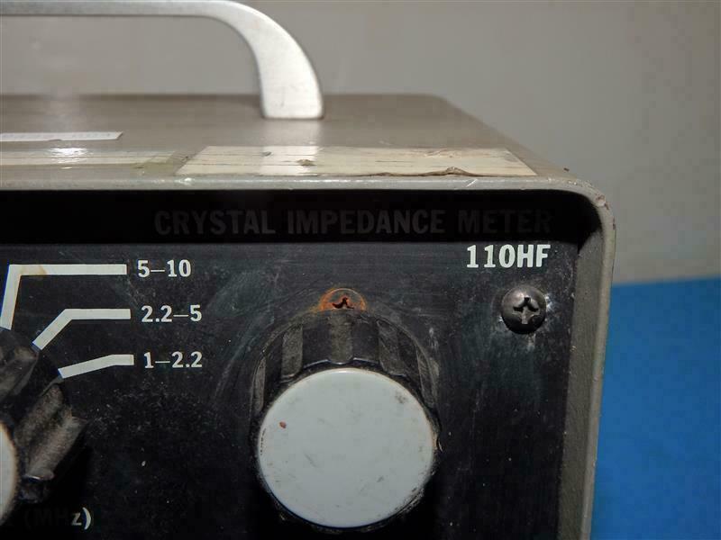 Saunders & Associates 110HF Crystal Impedance Meter Expedited Shipping