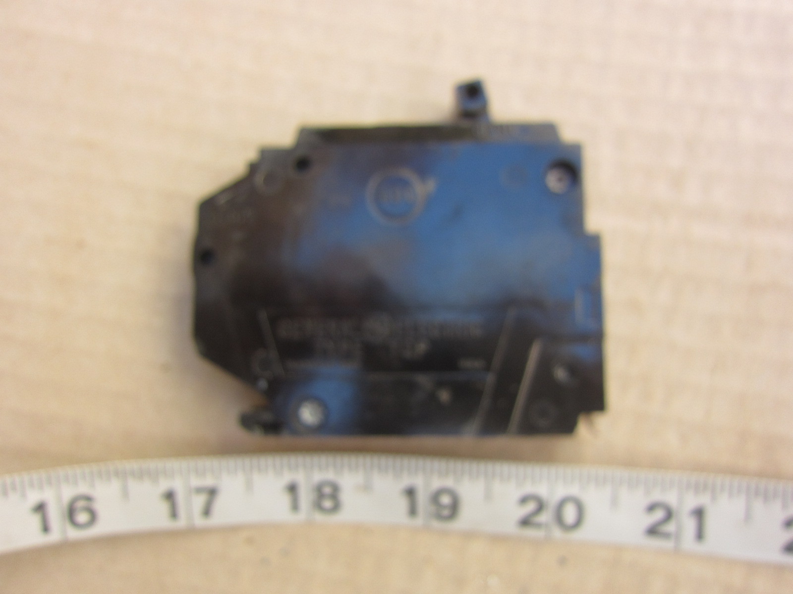 GE General Electric THQP115 1P 15A 120V Thin Circuit Breaker, Used