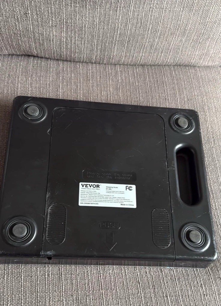 VEVOR Shipping Scale 200kg/440 lbs Digital Postal Scale AC/DC Package LCD