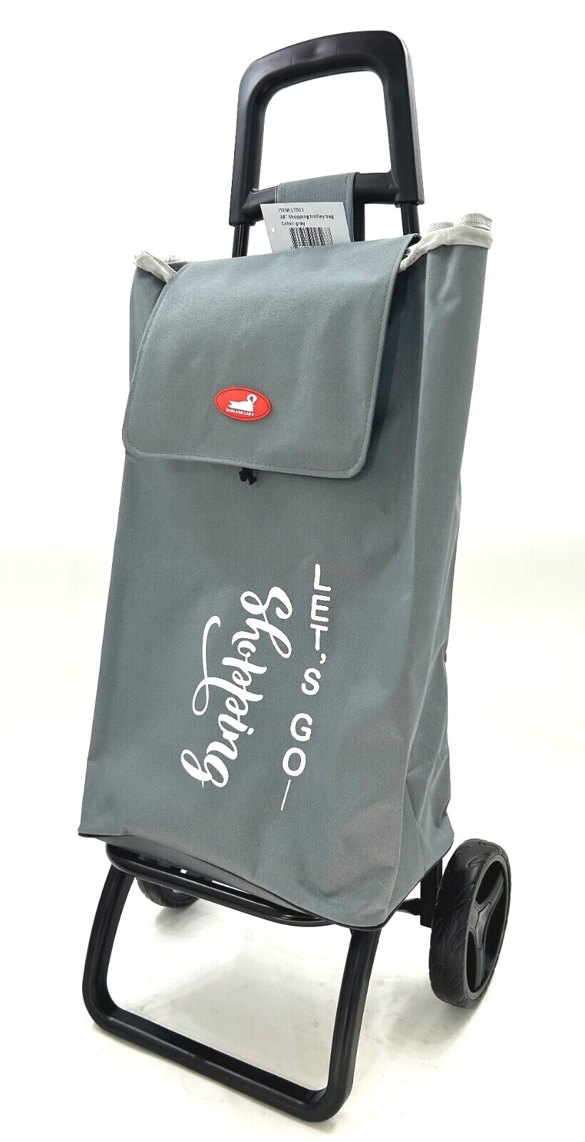 NWT Large Capacity Light Weight Wheeled Shopping Trolley Push Cart Laundry Bag