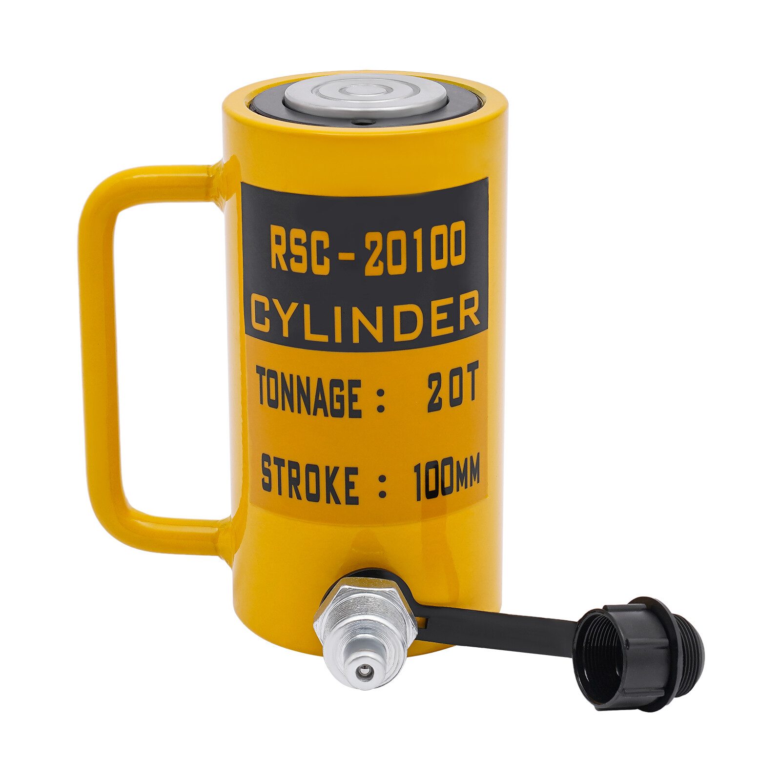 RSC-20100 20 Ton Hydraulic Cylinder Jack 4″ 100mm Stroke Single Acting