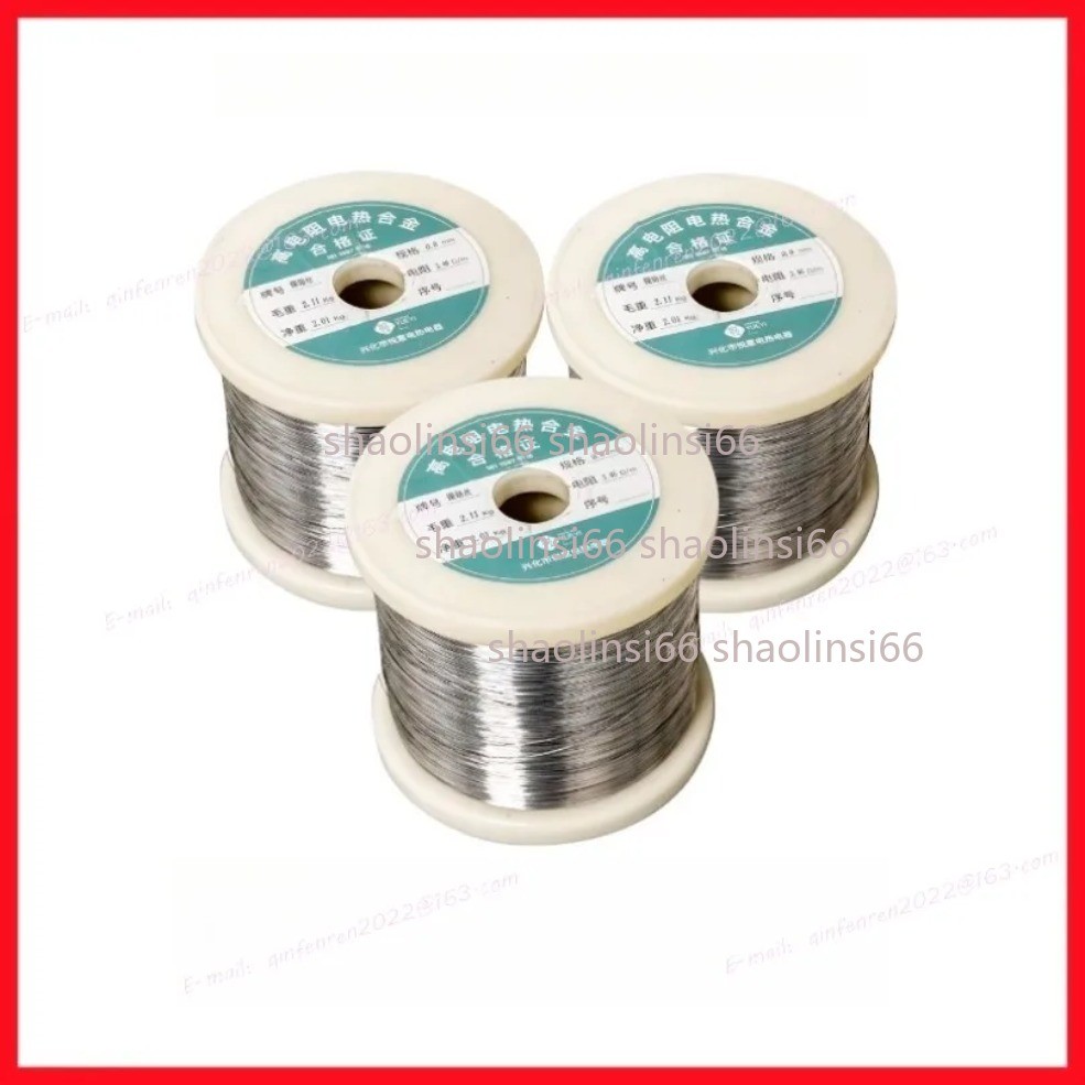 1kg Cutting Foam Resistance Wires Cr20Ni80 Heating Wire 0.1mm-4.0mm Ni Wire
